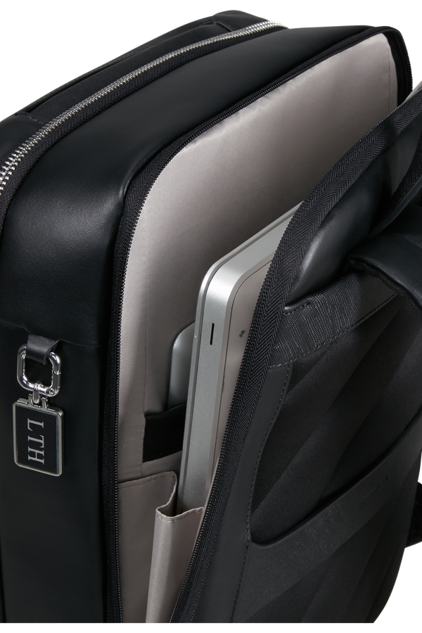 Image Biz Leather H&aacute;tizs&aacute;k 14.1" | Samsonite Image Biz Leather Backpack 14.1'  Black