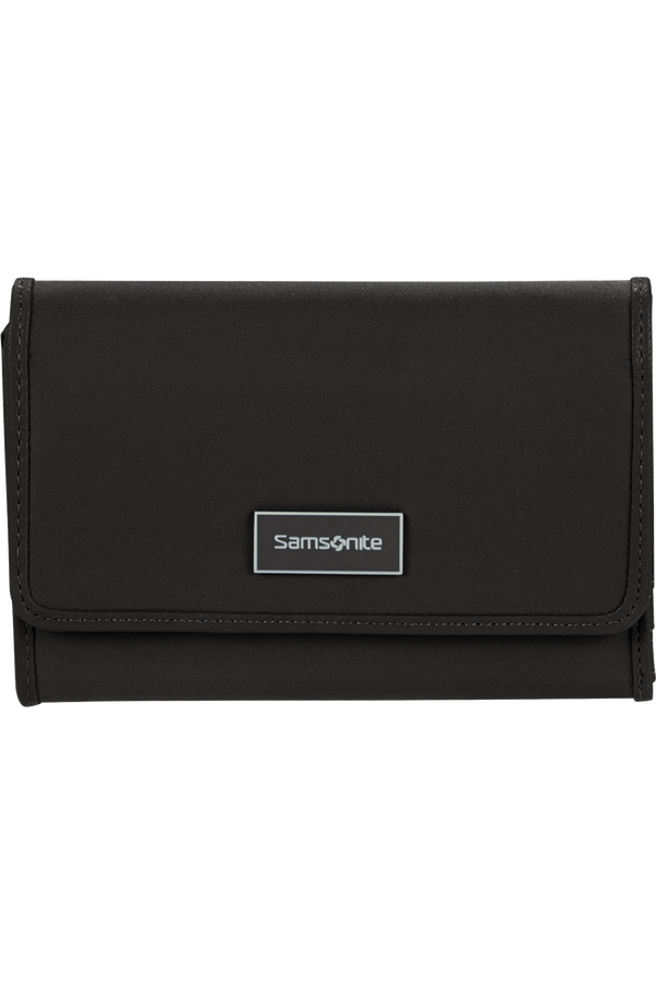 Samsonite Karissa Slg Wallet 12CC+ZIP EXT M  Black