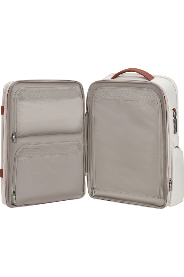 Samsonite Image Biz Travel Backpack EXP 15.6'  Ivory Samsonite Image Biz Travel Backpack EXP 15.6'  Ivory