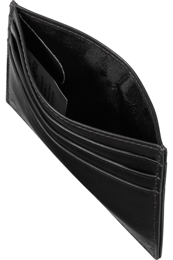 Samsonite Success 2 Slg 732 - 6 Credit Card Holder S  Black Leather Samsonite Success 2 Slg 732 - 6 Credit Card Holder S  Black Leather