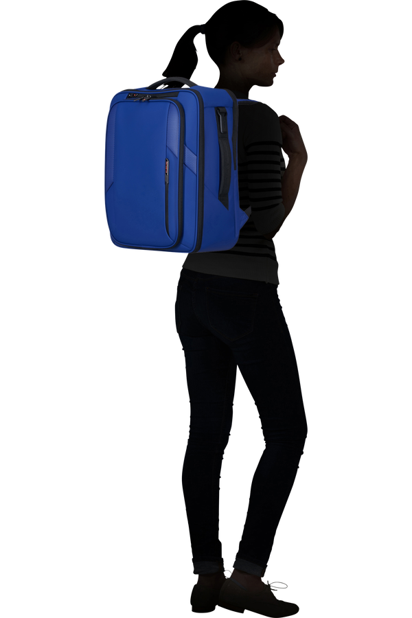 Samsonite Glazed Underseat Backpack M  Electric Blue