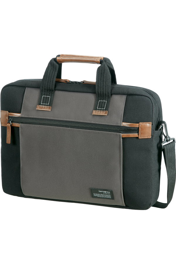 Samsonite Sideways Laptop Bag  39.6cm/15.6inch Black/Grey