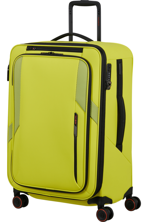 Samsonite Glazed Spinner Expandable 67cm  Lime Punch