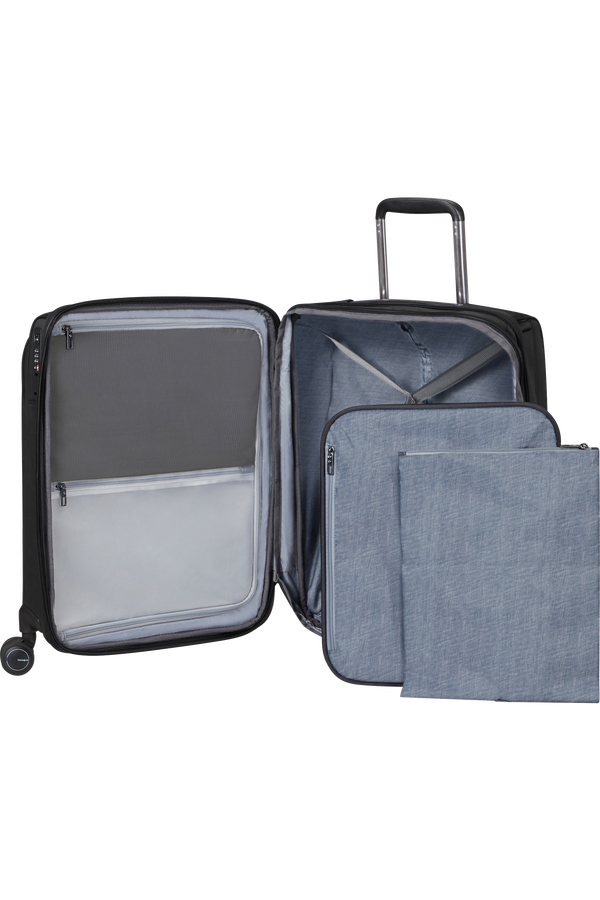 Samsonite Spectrolite 3.0 Trvl Spinner Expandable Double Frame 55cm  Black Samsonite Spectrolite 3.0 Trvl Spinner Expandable Double Frame 55cm  Black