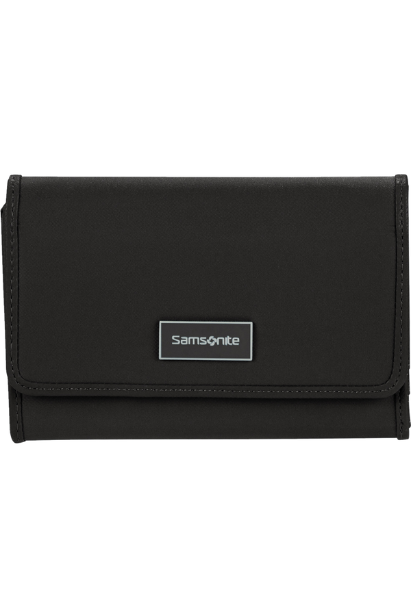 Samsonite Karissa Slg Wallet 12CC+ZIP EXT M  Black