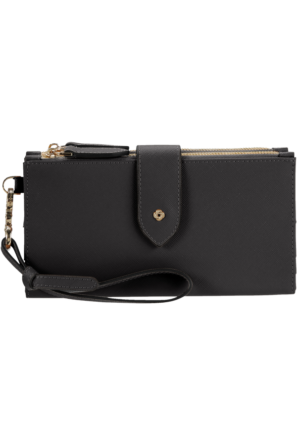 Samsonite My Samsonite Slg L F W+Dbl Zipper  Black