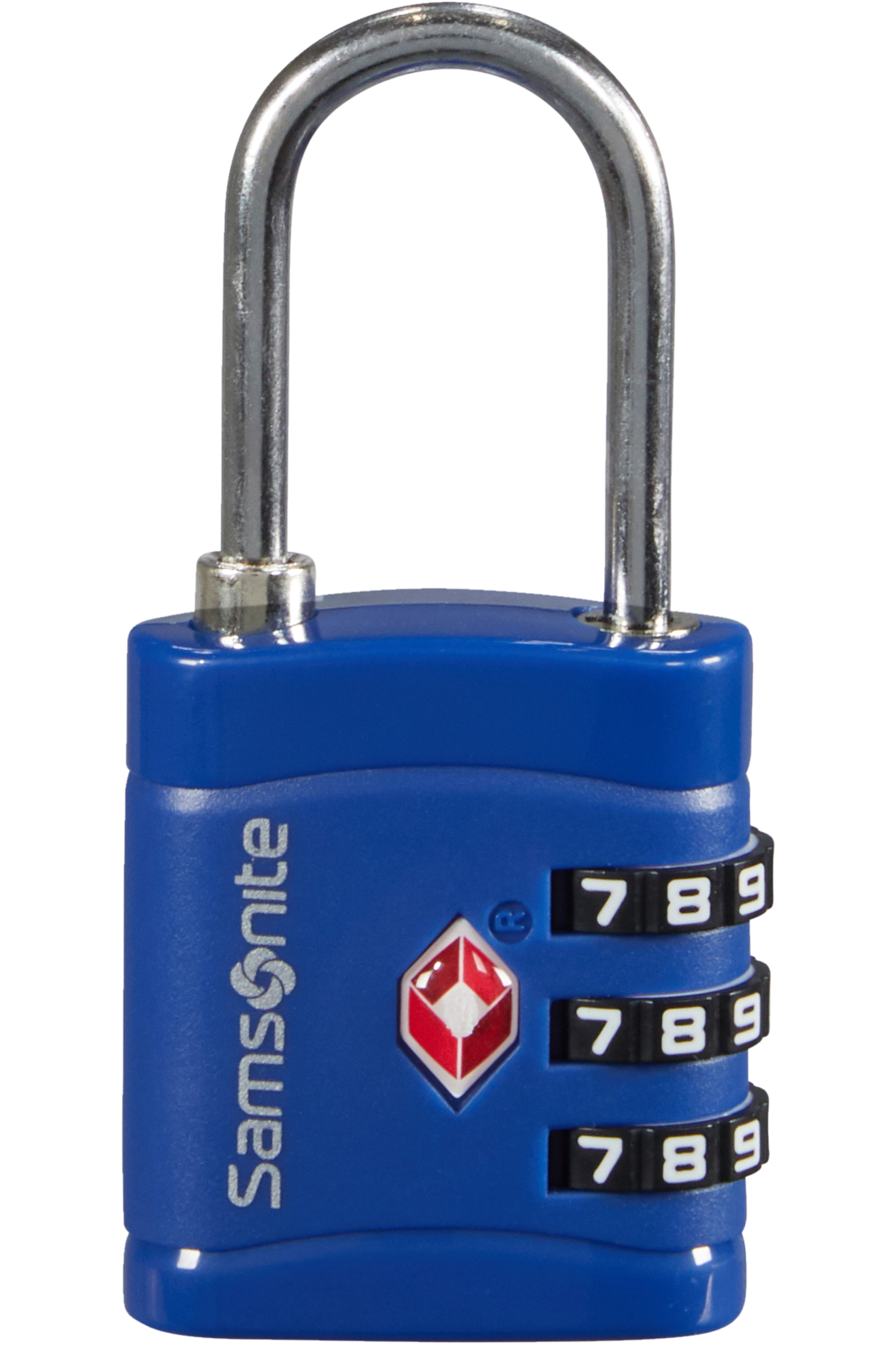 Midnight Blue 7 cm Samsonite Global Travel Accessories Three Dial TSA Combilock Blue