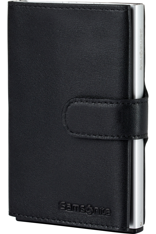 Samsonite Alu Fit 202 - Slide-up Wallet  Black