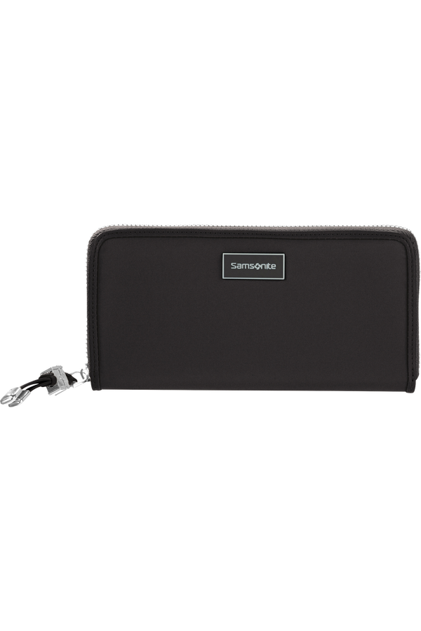 Samsonite Karissa Slg Wallet ZIP Around L  Black