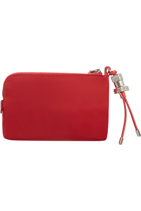 Samsonite Karissa Slg Flat Pouch 3CC  Formula Red Samsonite Karissa Slg Flat Pouch 3CC  Formula Red