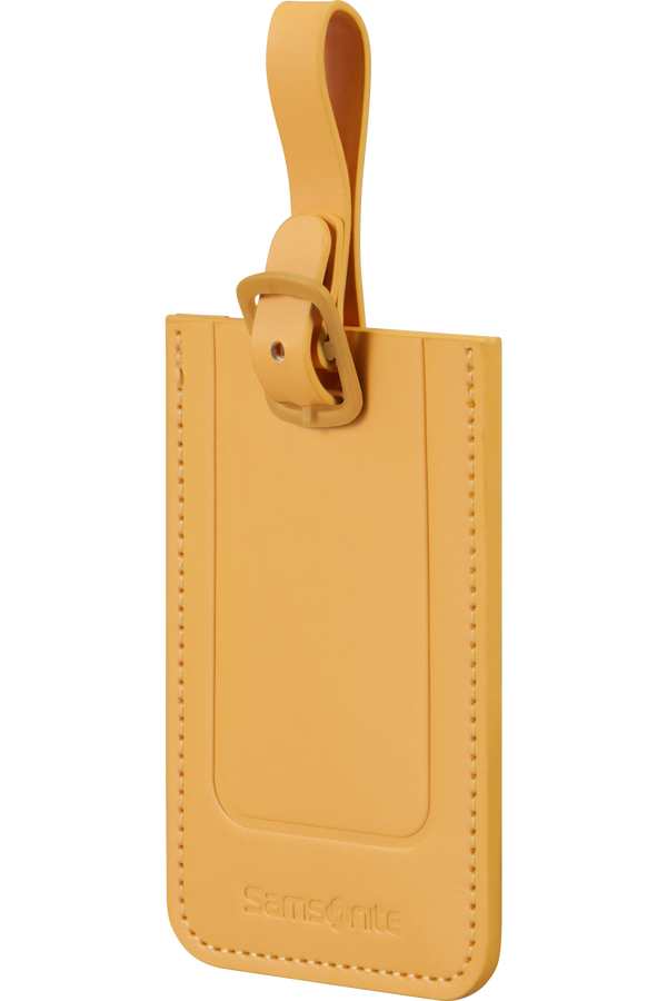 Samsonite Ta Revolution Rectangle Luggage Tag x2  Yellow Samsonite Ta Revolution Rectangle Luggage Tag x2  Yellow