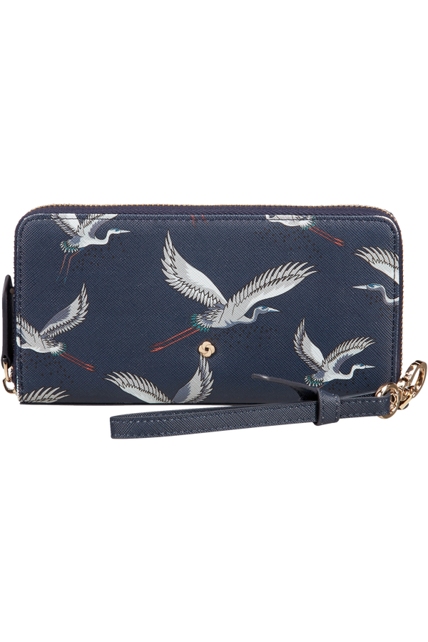 Samsonite My Samsonite Slg L Zip Around L  Heron Print
