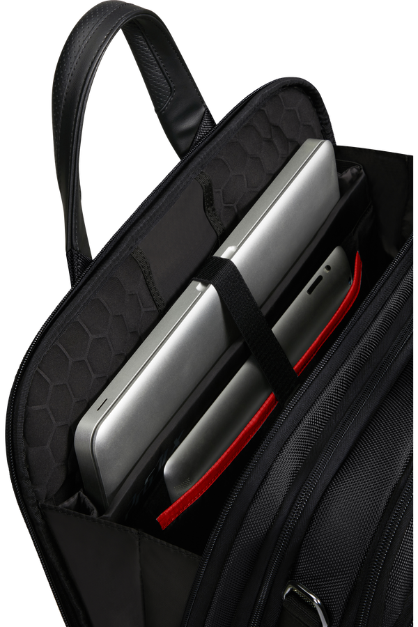 Samsonite Pro-Dlx 6 Bailhandle Expandable 15.6'  Black