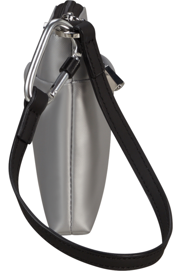 Samsonite Wander Last Mini Pouch  Metallic Silver Samsonite Wander Last Mini Pouch  Metallic Silver