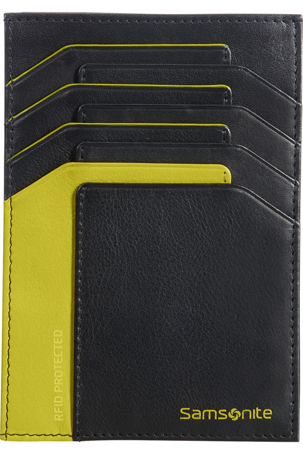 Samsonite Gifty 2017 All In One Wallet  Black/Lime Green