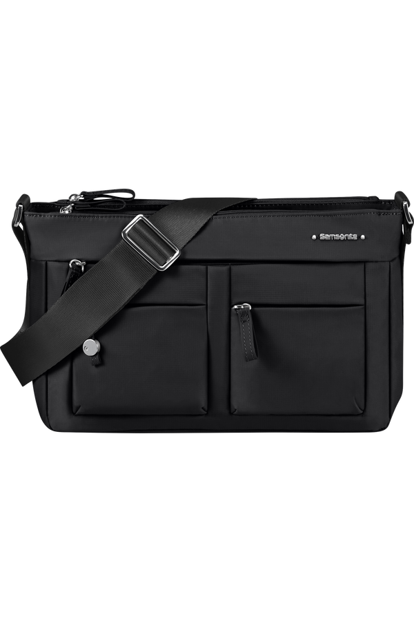 Samsonite Move 4.0 Horiz. Shoulder Bag+flap  Black