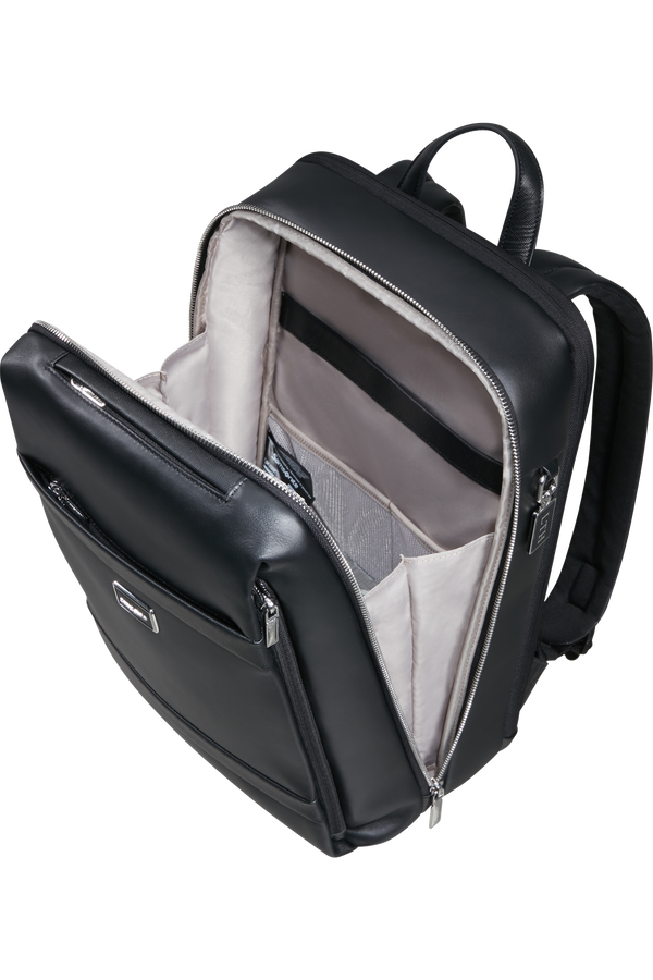 Image Biz Leather H&aacute;tizs&aacute;k 14.1" | Samsonite Image Biz Leather Backpack 14.1'  Black
