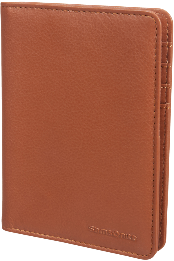 Samsonite Global Ta ID Leather Passport Cover Cognac Samsonite Global Ta ID Leather Passport Cover Cognac
