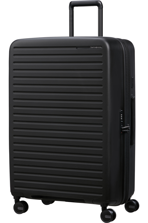 Samsonite Restackd Spinner Expandable 75cm  Black