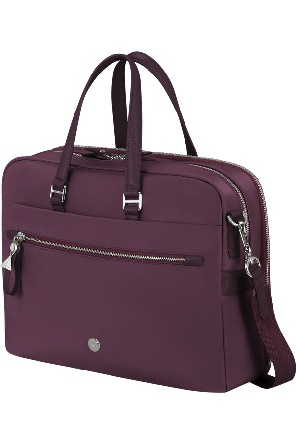 Samsonite Karissa Evo Bailhandle 15.6' 2 Comp  Burgundy Samsonite Karissa Evo Bailhandle 15.6' 2 Comp  Burgundy