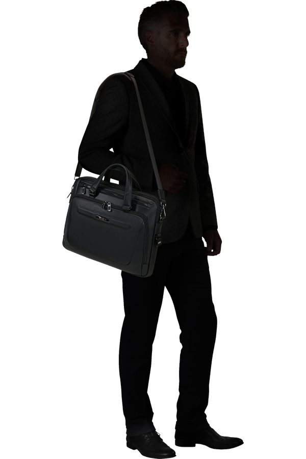Pro-Dlx Leather Aktat&aacute;ska 15.6"