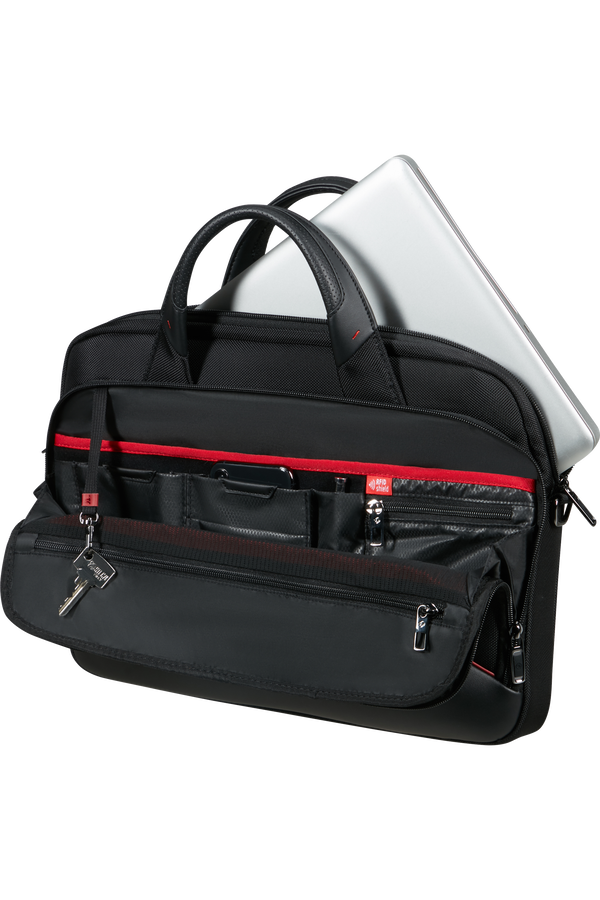 Samsonite Pro-DLX 6 Slim Briefcase 15.6'  Black Samsonite Pro-DLX 6 Slim Briefcase 15.6'  Black