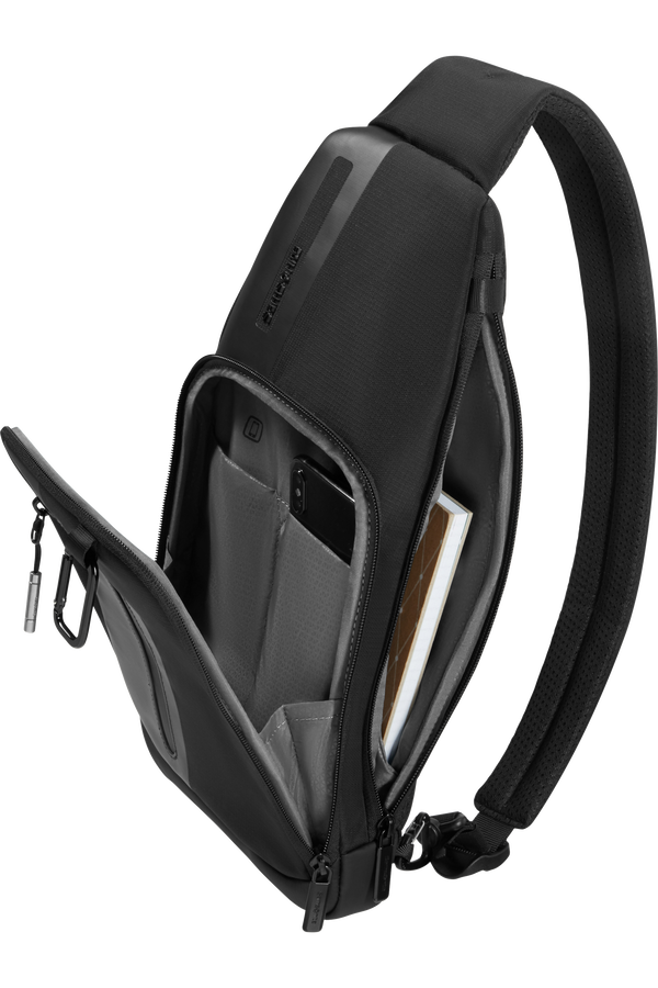 Samsonite Biz2go Slingbag M  Black Samsonite Biz2go Slingbag M  Black