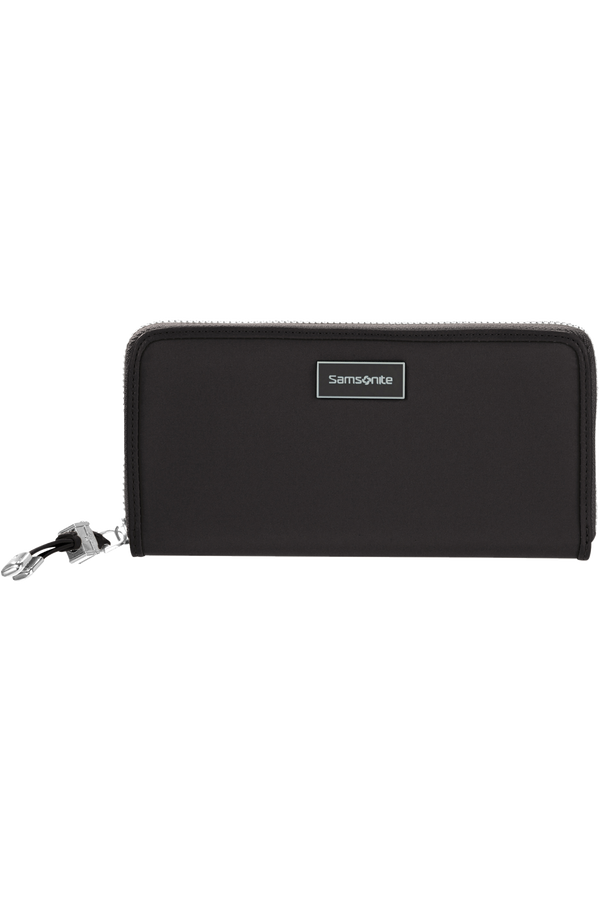 Samsonite Karissa Slg Wallet ZIP Around L  Black