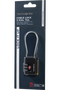 Samsonite Ta Revolution Cablelock 3 dial TSA  Black
