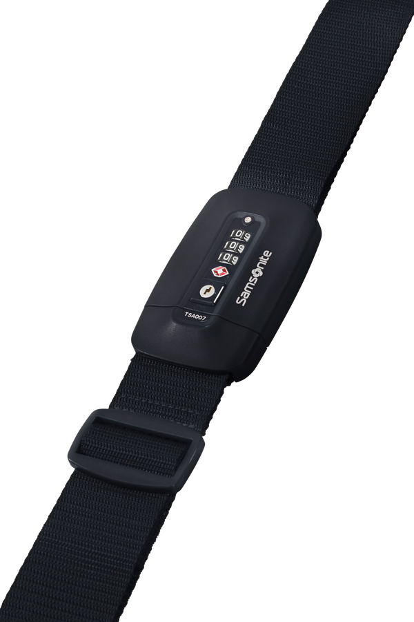 Samsonite Ta Revolution Luggage Strap/TSA Lock  Black