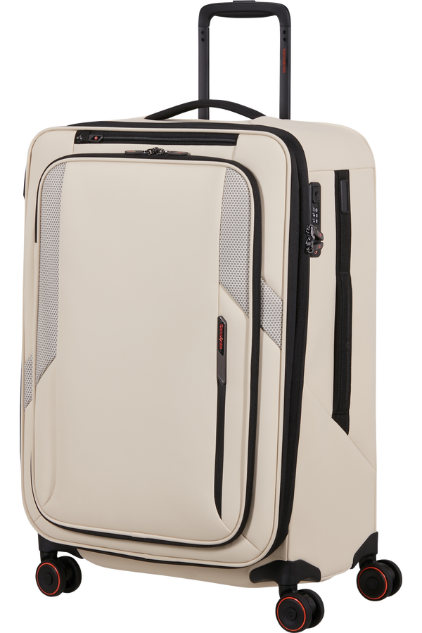 Samsonite Glazed Spinner Expandable 67cm  Sandstone