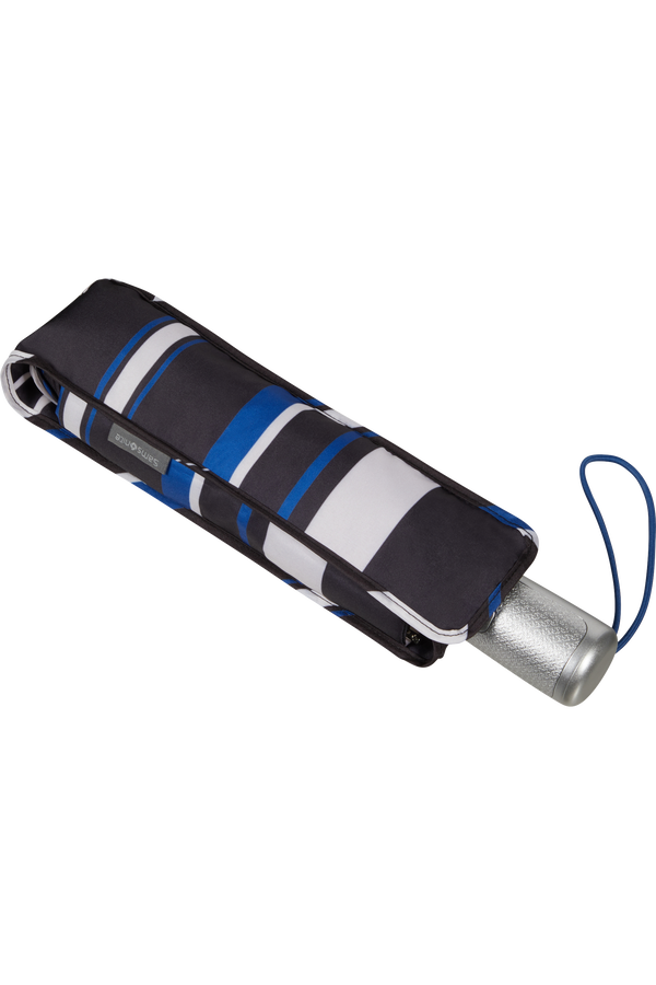 Samsonite Alu Drop S Safe 3 Sect. Auto O/C  Blue Stripes Samsonite Alu Drop S Safe 3 Sect. Auto O/C  Blue Stripes