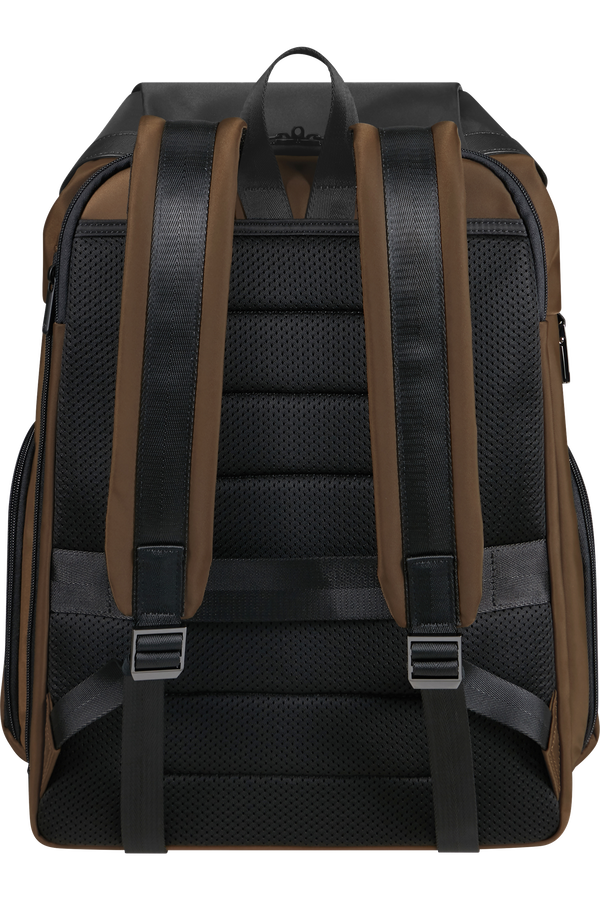 Samsonite Relyon Backpack M 15.6'' with flap  Brown
