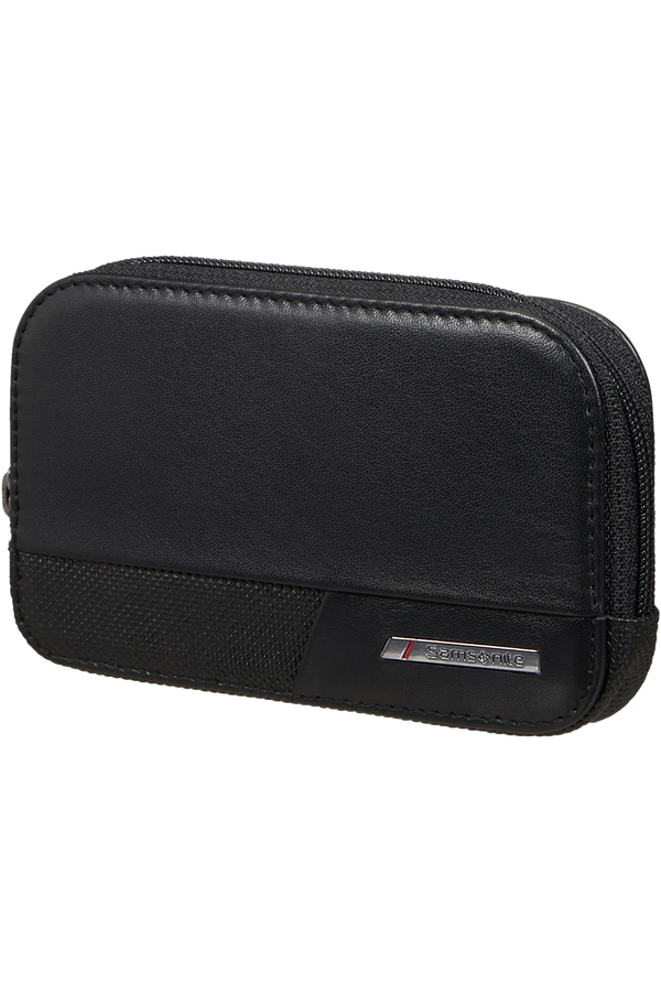 Samsonite Pro-Dlx 6 Slg 524 -Z ROUND KEY POUCH+2R  Black