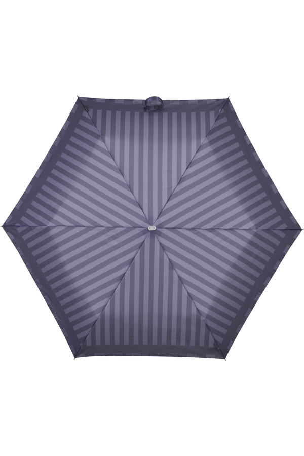 Samsonite Alu Drop S 3 Sect. Manual Flat  Smokey Violet Stripes Samsonite Alu Drop S 3 Sect. Manual Flat  Smokey Violet Stripes