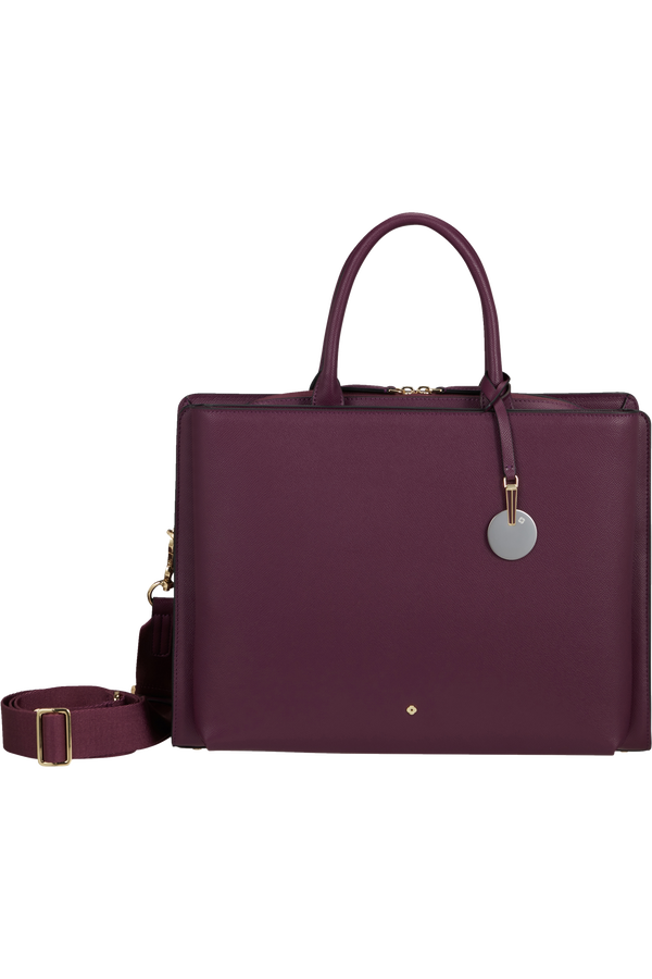 Samsonite Roundtheclock Tote 14.1' M  Grape Wine
