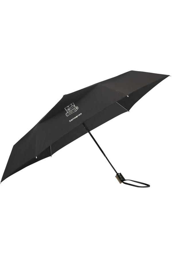 Samsonite Karissa Umbrellas 3 Sect. Auto O/C Slim  Black