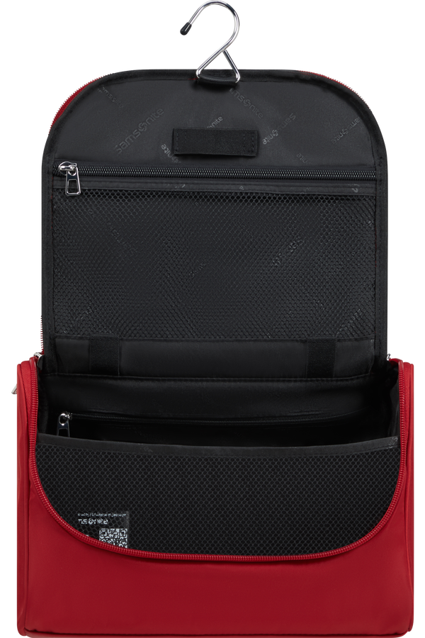 Samsonite Attrix Toilet Kit Hanging Toilet Kit  Red