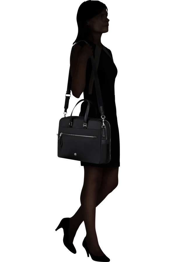 Samsonite Karissa Evo Bailhandle 15.6' 2 Comp  Black