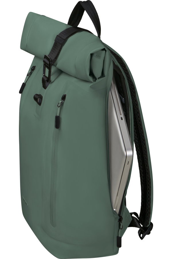 Samsonite Coatify Biz Rolltop Backpack 15.6'  Green