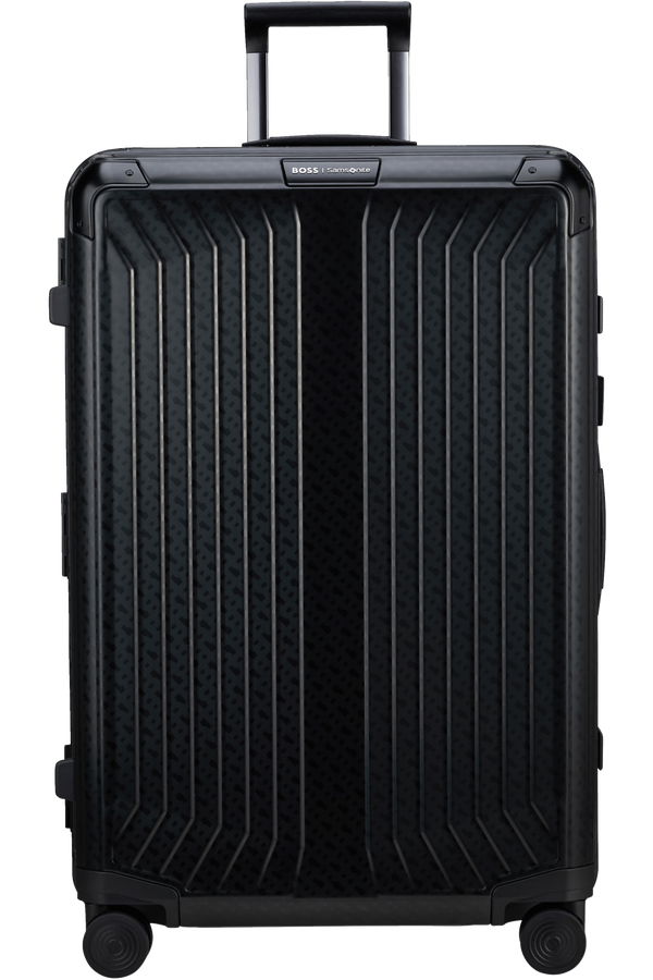 Samsonite Lite-Box Alu / Boss SPINNER 76/28 76cm  Graphite Monogram