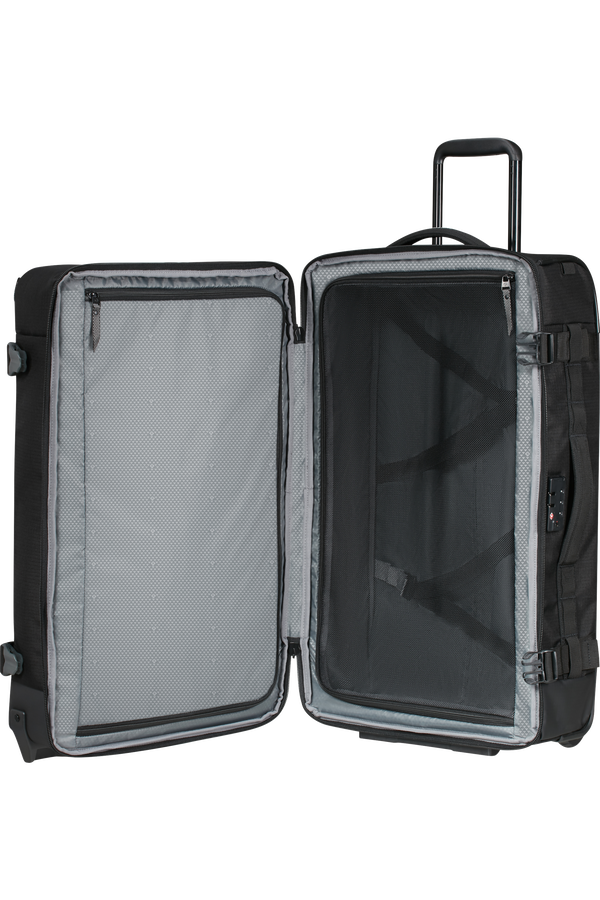 Samsonite Roadseeker Duffle with wheels 68cm  Deep Black Samsonite Roadseeker Duffle with wheels 68cm  Deep Black