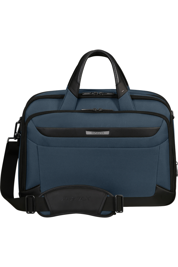 Samsonite Pro-Dlx 6 Bailhandle Expandable 15.6'  Blue