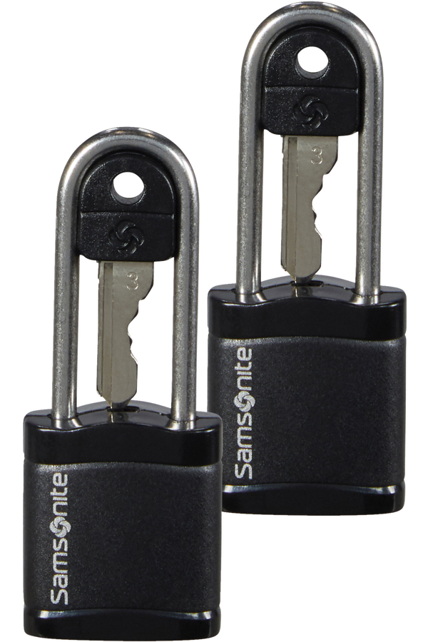 Samsonite Global Ta Key Lock x2 Black Samsonite Global Ta Key Lock x2 Black