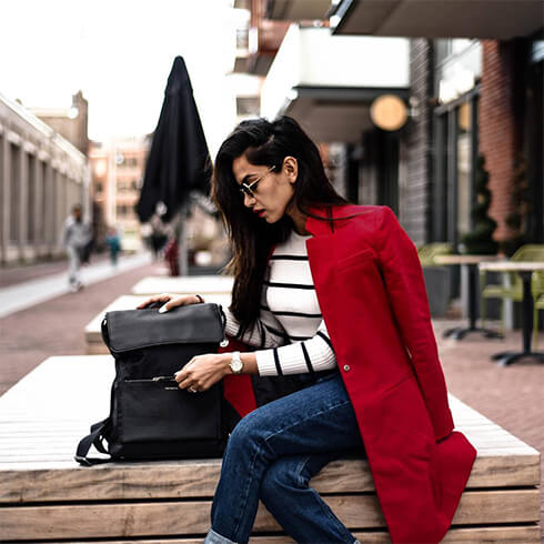 samsonite zalia rectangular backpack